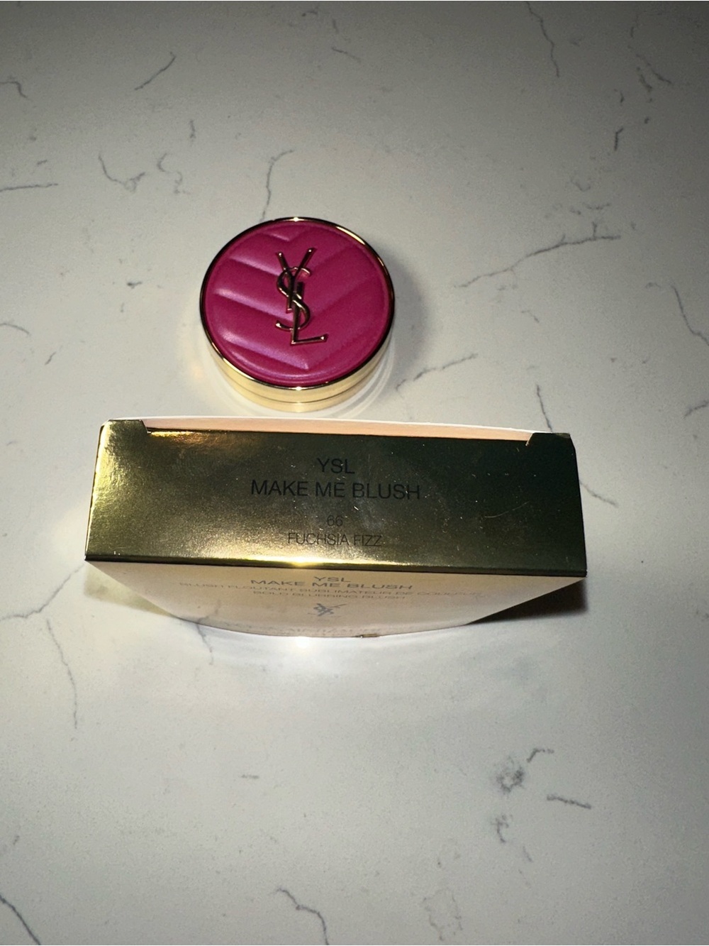 Yves Saint Laurent Make Me Blush #66 Fuchsia Fizz NIB - Picture 3 of 4
